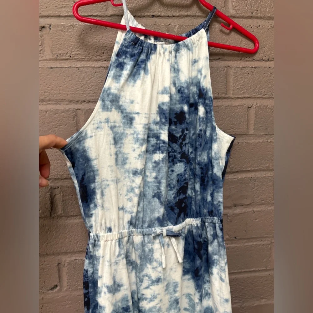 Polo Ralph Lauren girls tie dye maxi dress  M 10-12
